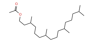 (E)-3,7,11,15-Tetramethyl-2-hexadecenyl acetate